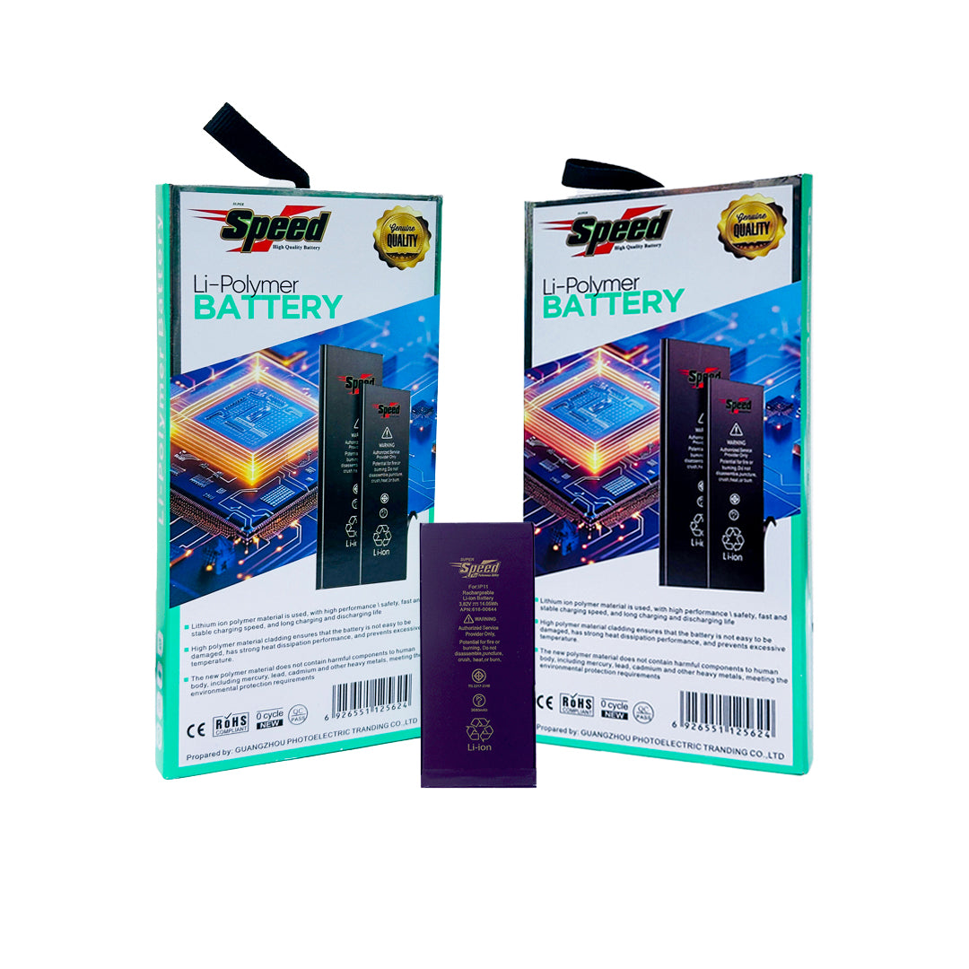iPhone 11 | Model A2111 | SUPER Speed Replacement Battery Li-Polymer | 3680mAh High-Capacity Rechargeable Battery (Original 3110mAh)