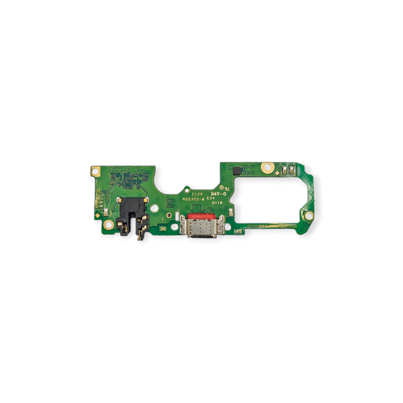 Oppo F17 (CPH2113) Charging Port Flex  – Micro USB Dock Connector with Microphone &amp; Antenna Line Support