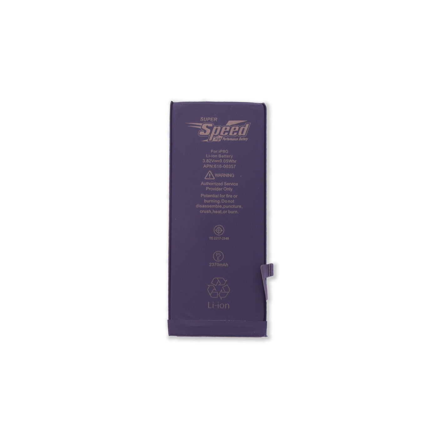 IPhone 8G | Model A1863 |SUPER Speed Replacement Battery Li-Polymer | 2320mAh High-Capacity Rechargeable Battery (Original 1821mAh)