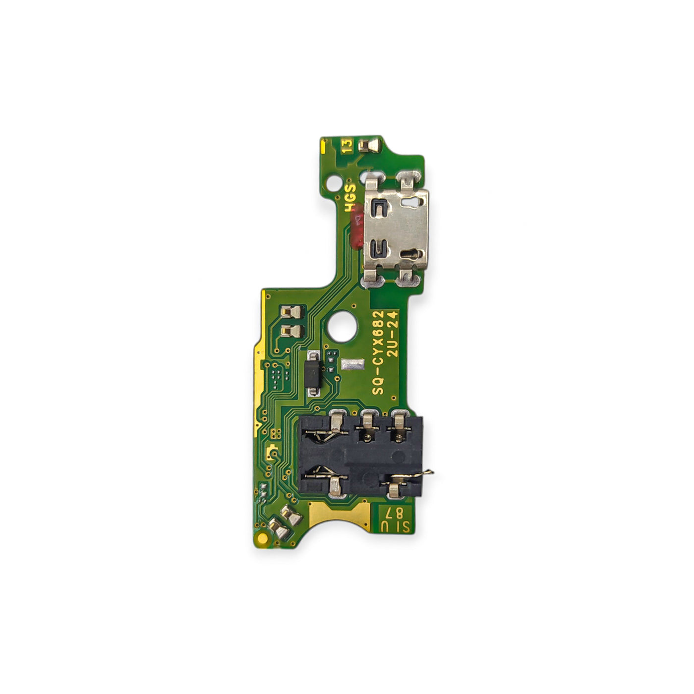 Infinix Hot 10 (X682) Charging Port Flex  – Micro USB Dock Connector with Microphone &amp; Antenna Line Support