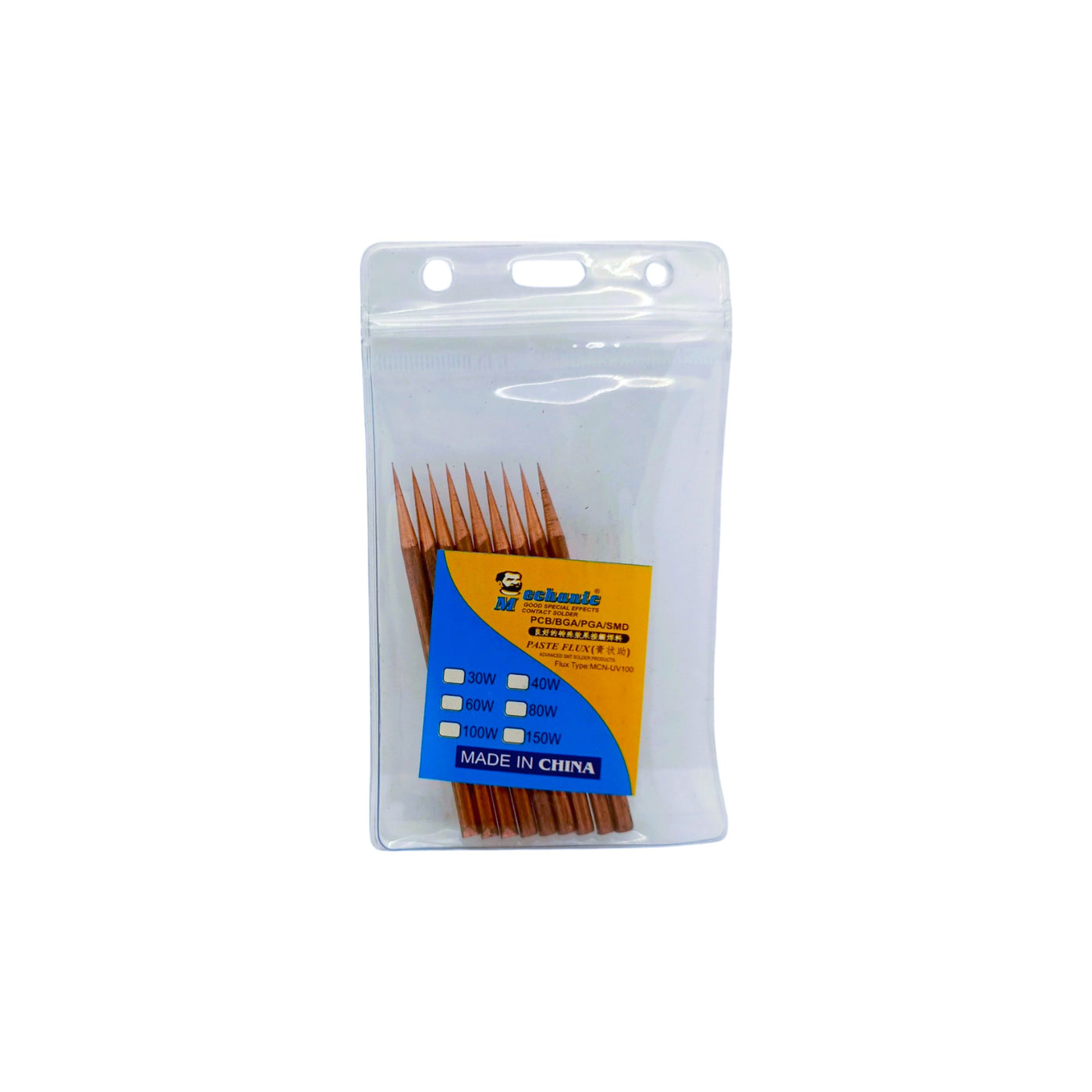 Precision Copper Soldering Iron Tips - Pack of 10