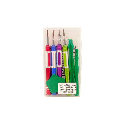 iPhone and Samsung Repair Tool Kit (for iP11, iP12, iP12PX, iP13, iP14, iP15, iP16, Samsung)