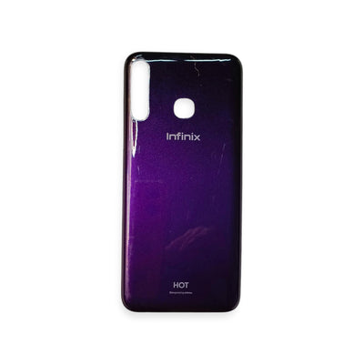 Infinix Hot 8 Back Panel – OEM Rear Glass Housing