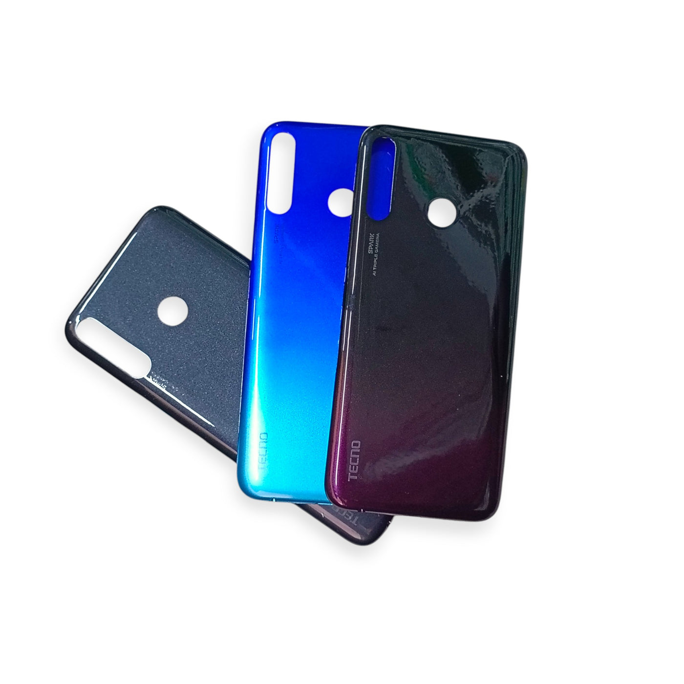 Tecno Spark 4 Back Panel – OEM Rear Glass Housing