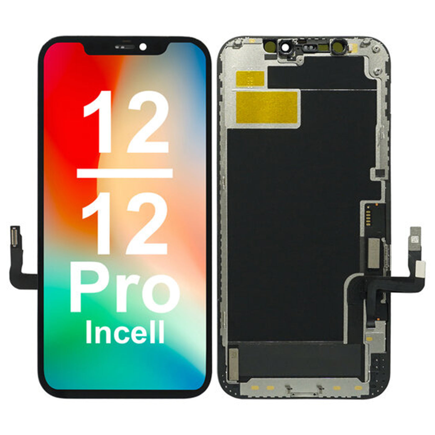 iPhone 12 Pro (In-Cell Replacement) LCD Screen Display Panel Replacement | In-Cell LCD | High-Quality Touchscreen Digitizer Assembly
