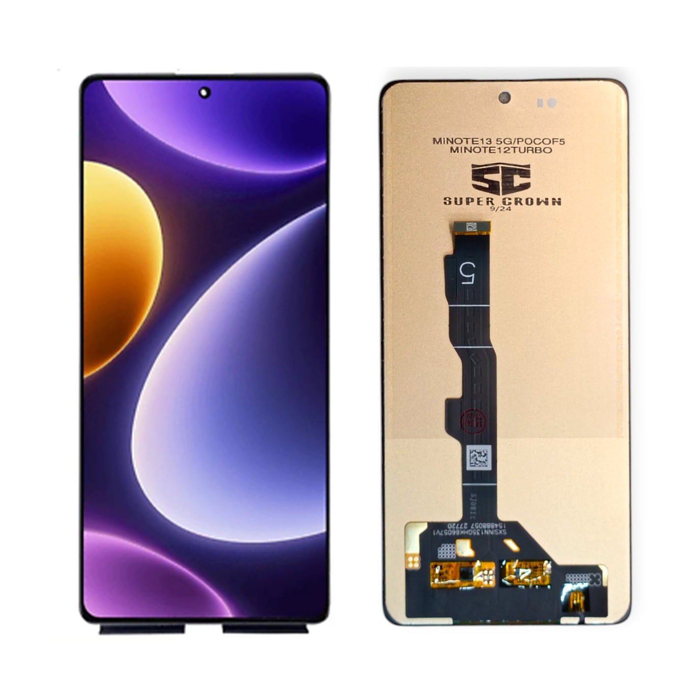 Poco F5 AMOLED Screen Display Panel Replacement  | AMOLED | High-Quality Touchscreen Digitizer Assembly