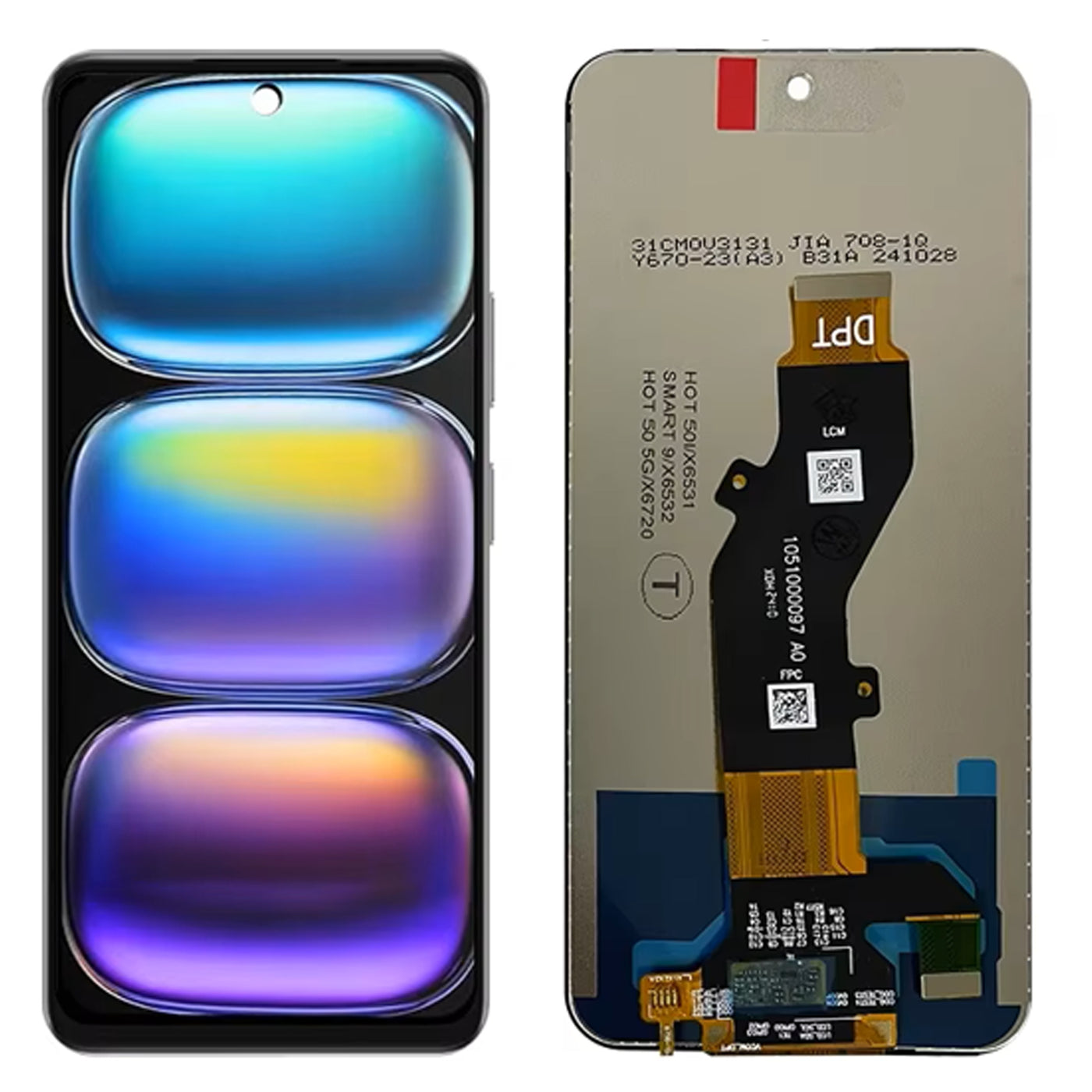 Infinix Hot 50 5G LCD Screen Display Panel Replacement | IPS LCD | High-Quality Touchscreen Digitizer Assembly