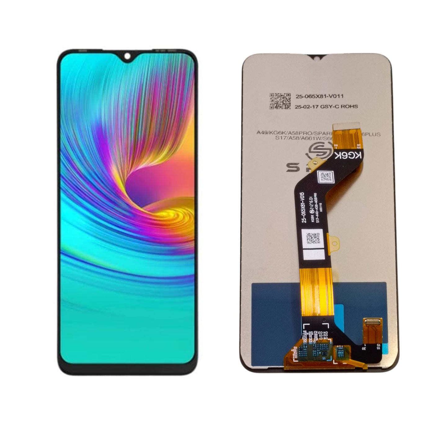 Tecno Spark 8 LCD Screen Display Panel Replacement  | IPS LCD | High-Quality Touchscreen Digitizer Assembly