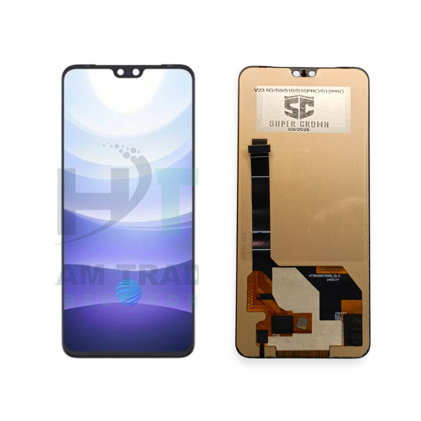 Vivo V23 5G AMOLED Screen Display Panel Replacement | AMOLED | High-Quality Touchscreen Digitizer AssemblyAMOLED Screen Display Panel Replacement for Vivo V23 5G | AMOLED | High-Quality Touchscreen Digitizer Assembly