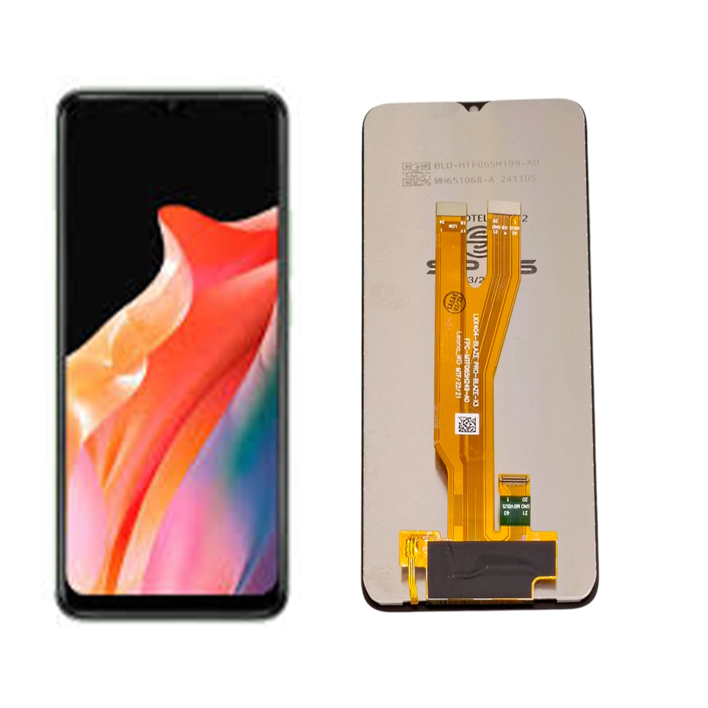 VGOTEL New 22 LCD Screen Display Panel Replacement  | HD+ IPS (Drop Notch) | High-Quality Touchscreen Digitizer Assembly