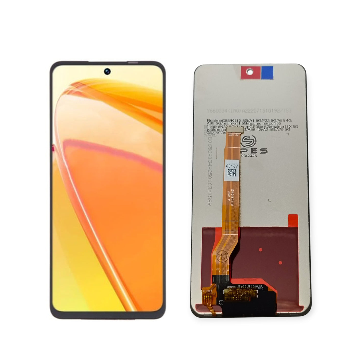 Realme C55 LCD Screen Display Panel Replacement | IPS LCD | High-Quality Touchscreen Digitizer Assembly
