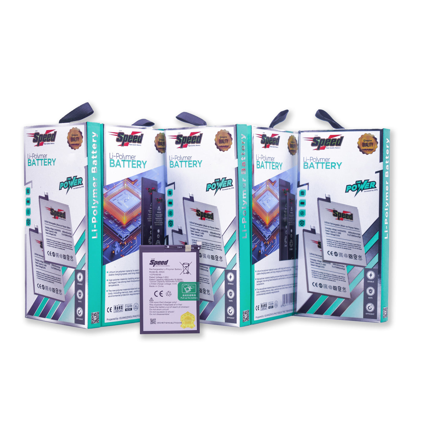 Infinix Hot 8, Hot 9, Smart 5, Smart 6 | Model BL-49FX | SUPER Speed Replacement Battery Li-Ion Polymer | 5000mAh High-Capacity Rechargeable Battery