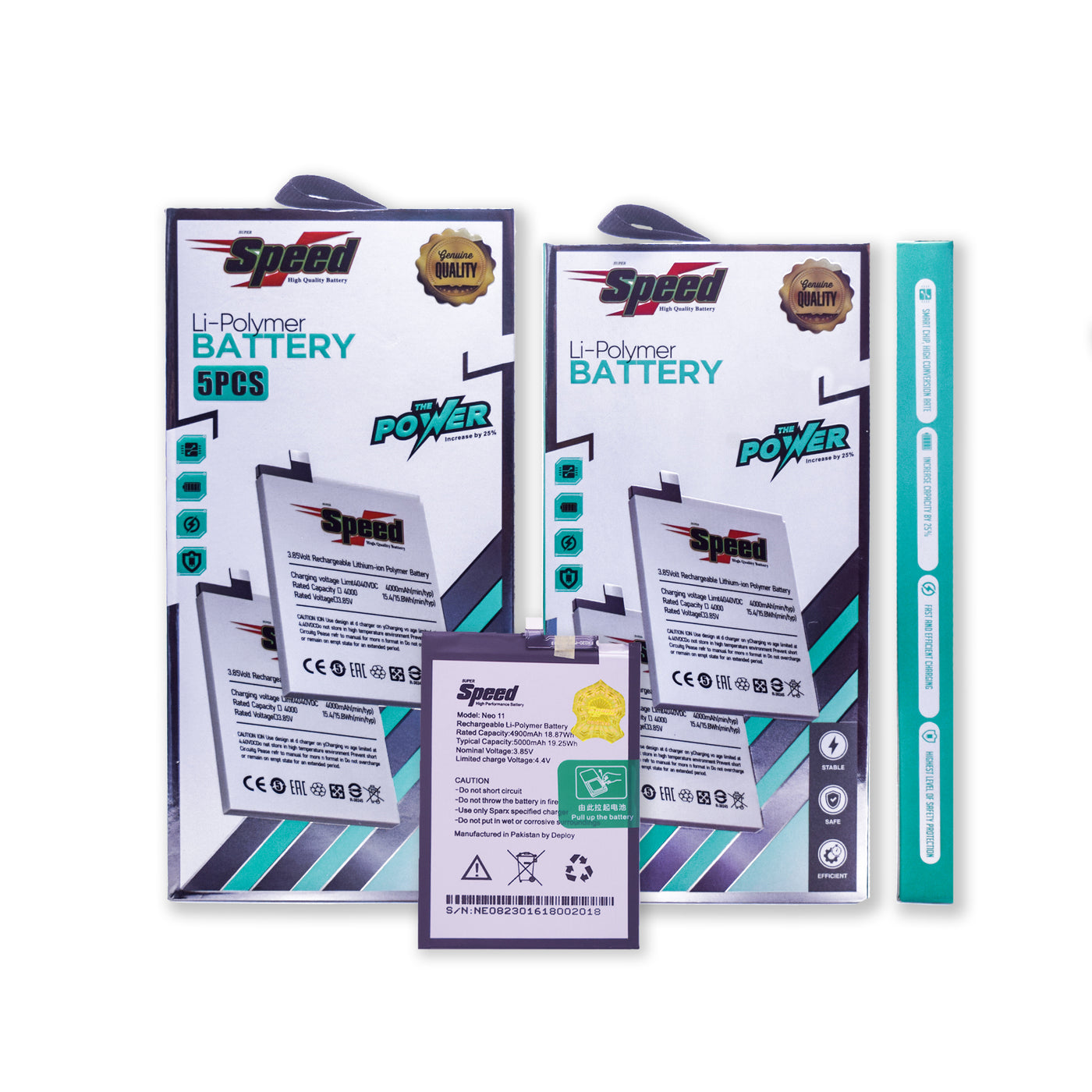 Sparx Neo 11 | Model EB-BA815ABY | SUPER Speed Replacement Battery Li-ion | 5000mAh High-Capacity Rechargeable Battery