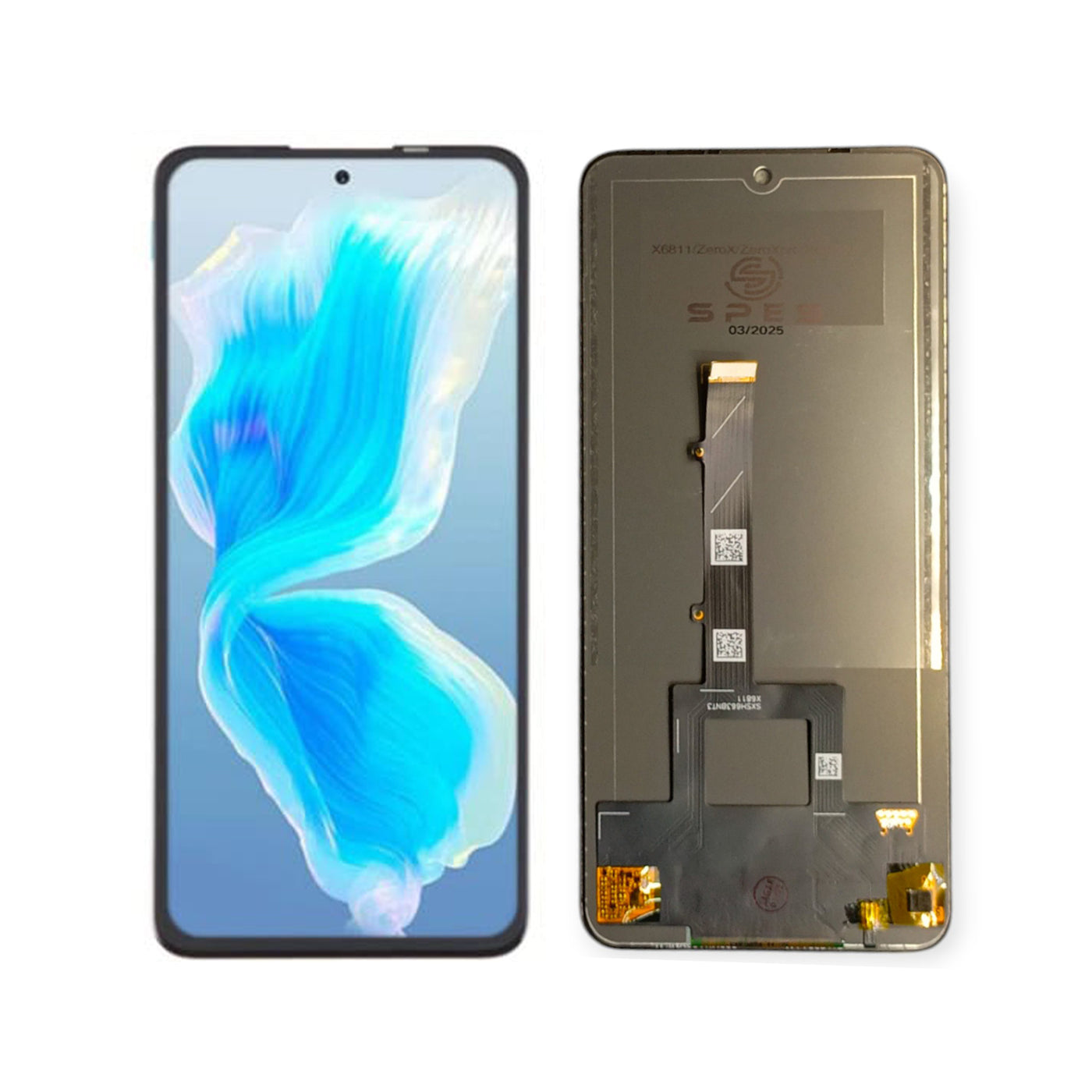 Infinix Zero X Pro (X6811) AMOLED Screen Display Panel Replacement | AMOLED | High-Quality Touchscreen Digitizer Assembly