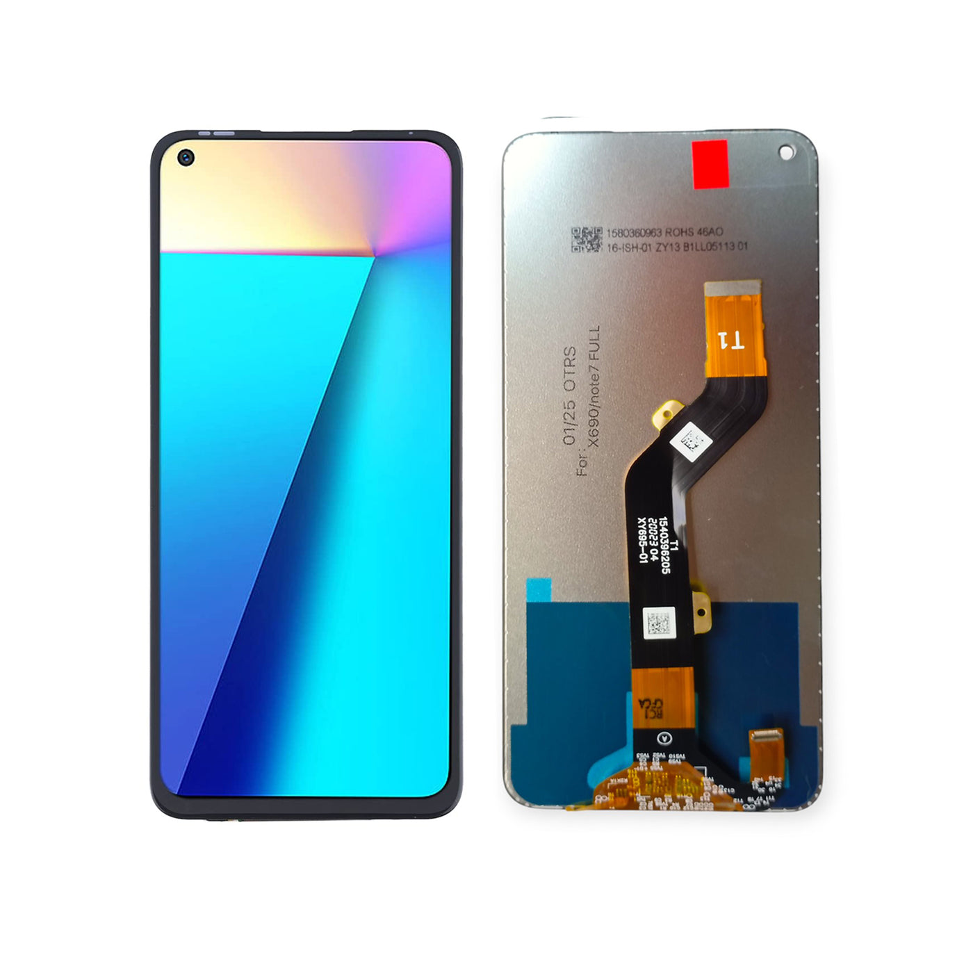 Infinix Note 7 (X690) LCD Screen Display Panel Replacement  | IPS LCD | High-Quality Touchscreen Digitizer Assembly