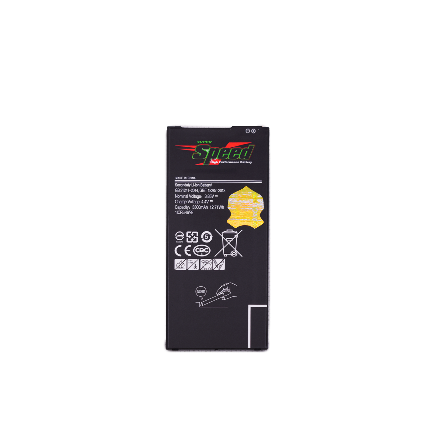 Samsung Galaxy J7 Prime, Galaxy On7 (2016), Galaxy On7 Prime | Model EB-BG610ABE | SUPER Speed Replacement Battery  Li-ion | 3300mAh High-Capacity Rechargeable Battery