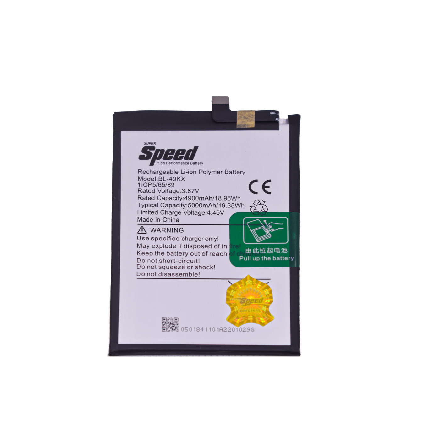 Infinix Note 11, Note 12, Note 12i, Note 12 Pro, Note 12 Turbo | Model BL-49KX |  SUPER Speed Replacement Battery Li-Ion Polymer | 5000mAh High-Capacity Rechargeable Battery