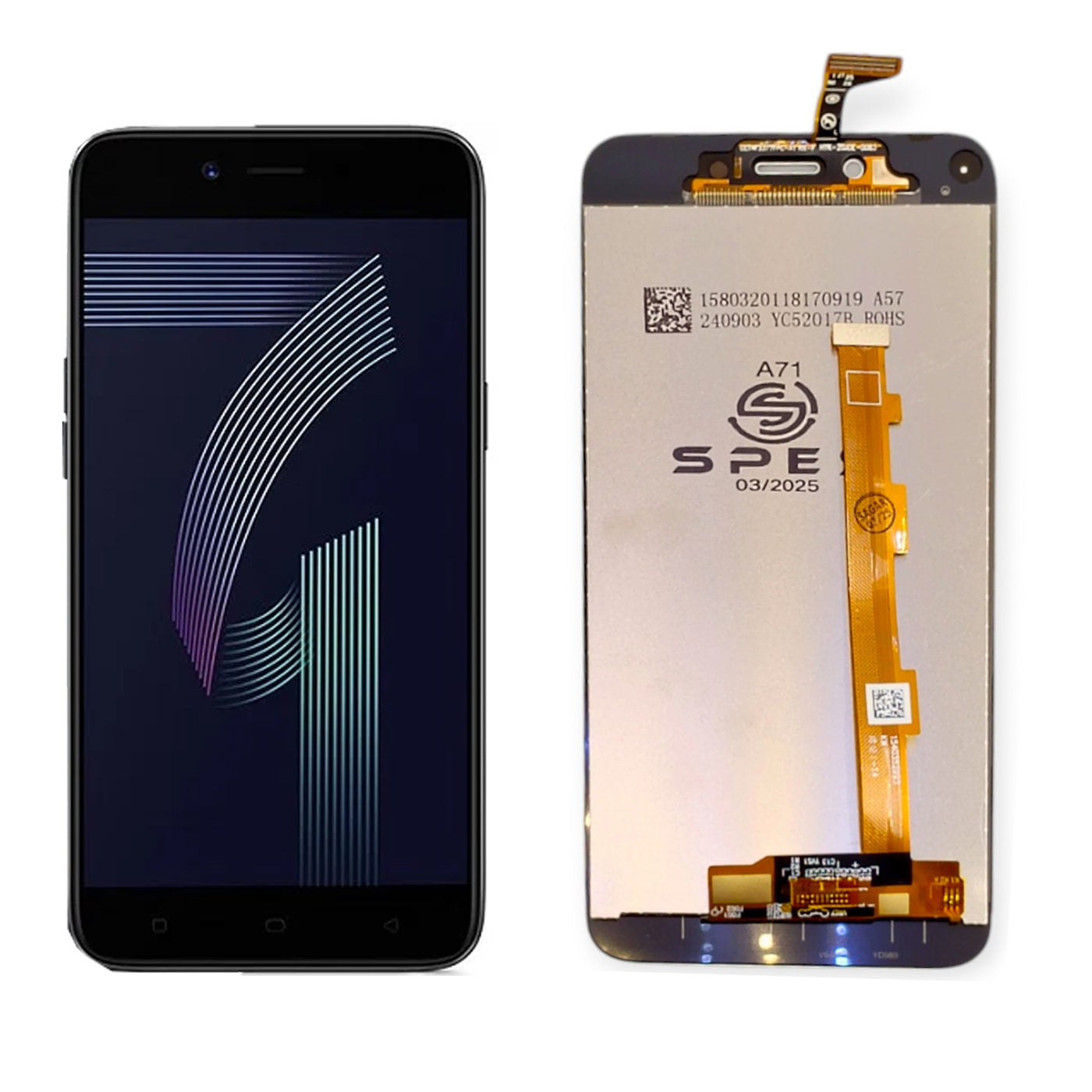 Samsung Galaxy A71 AMOLED Screen Display Panel Replacement | Super AMOLED PAMOLED Screen Display Panel Replacement for Samsung Galaxy A71 | Super AMOLED Plus | High-Quality Touchscreen Digitizer Assembly