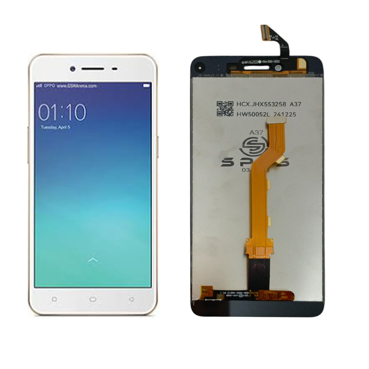Oppo A37 (Combo) LCD Screen Display Panel Replacement  | IPS LCD | High-Quality Touchscreen Digitizer Assembly