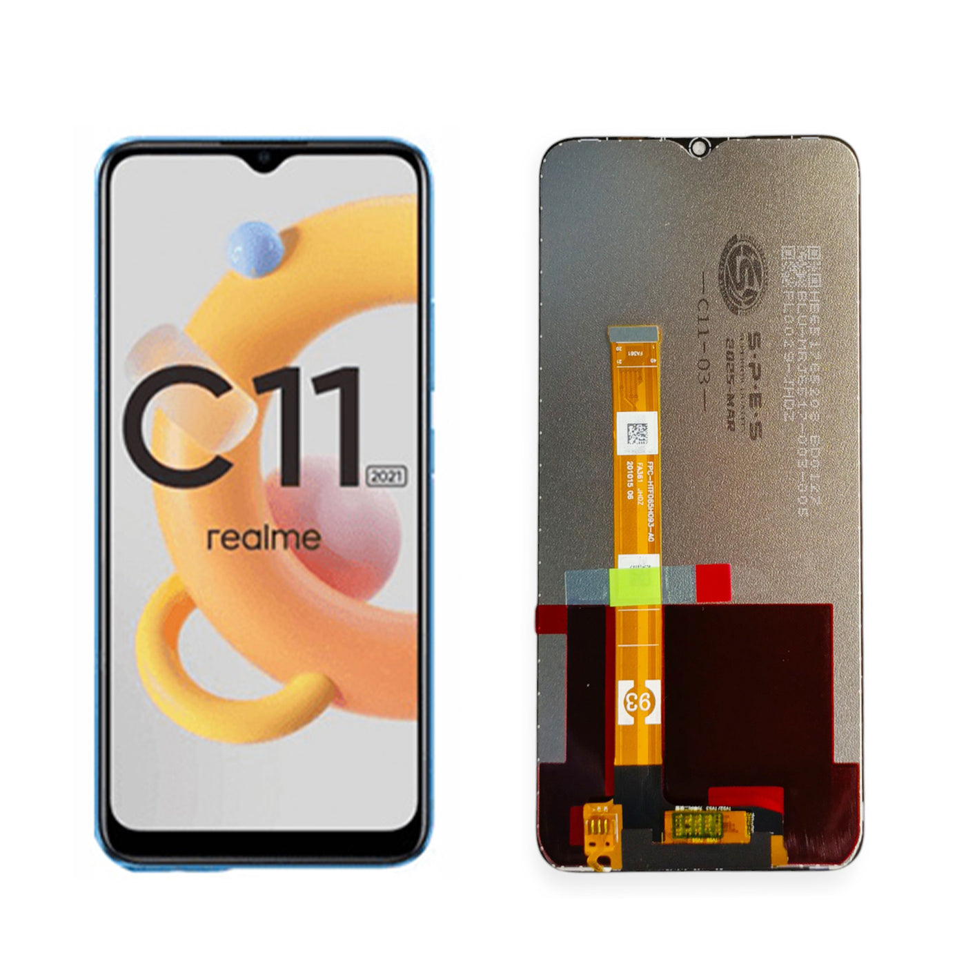 Realme C11 LCD Screen Display Panel Replacement | IPS LCD | High-Quality Touchscreen Digitizer Assembly