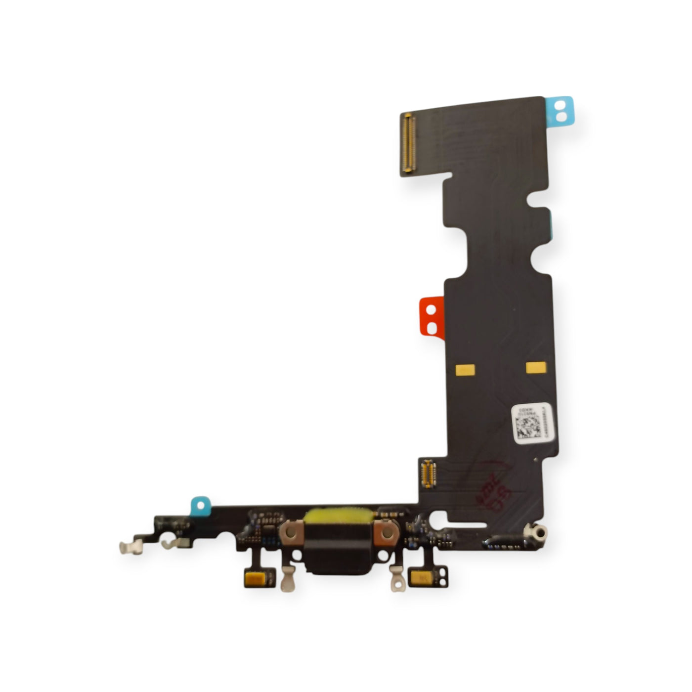 iPhone 8 Plus (Black) Charging Port Flex – OEM Lightning Dock Connector with Mic &amp; Antenna Line Support