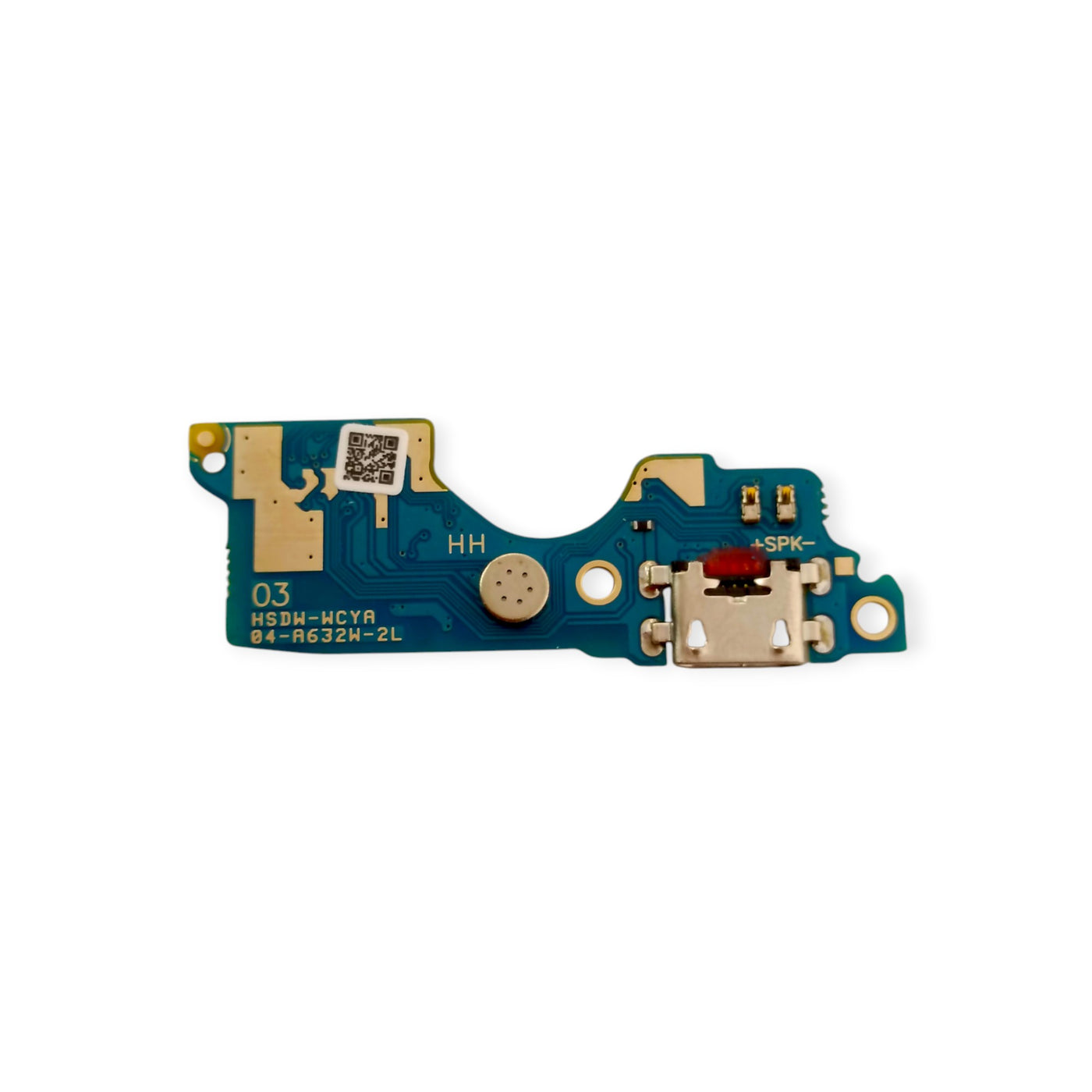 Itel A49 Play (A631L) Charging Port Flex  – Micro USB Dock Connector with Microphone &amp; Antenna Line Support(GSMchoice)