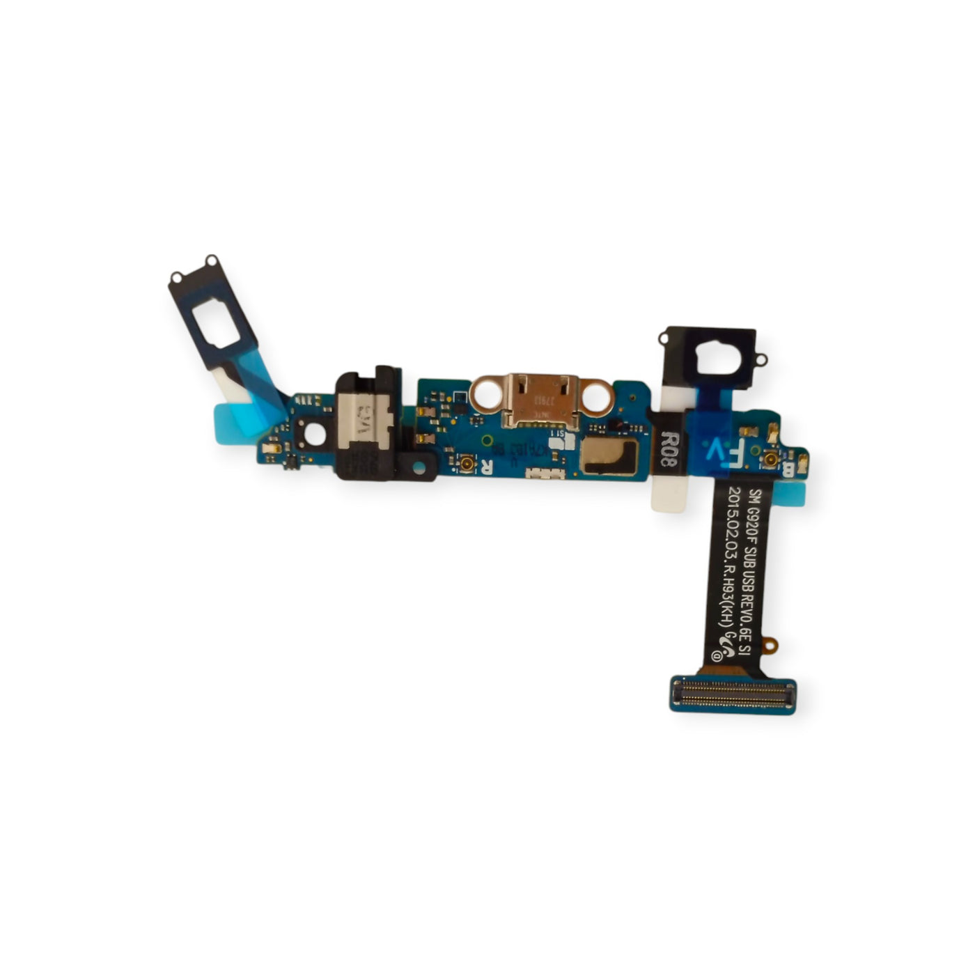 Samsung Galaxy S6 (SM-G920F) Charging Port Flex – Micro USB Dock Connector with Microphone &amp; Antenna Line Support