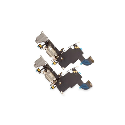 iPhone 6s (Black) Charging Port Flex – OEM Lightning Dock Connector with Mic &amp; Antenna Line Support