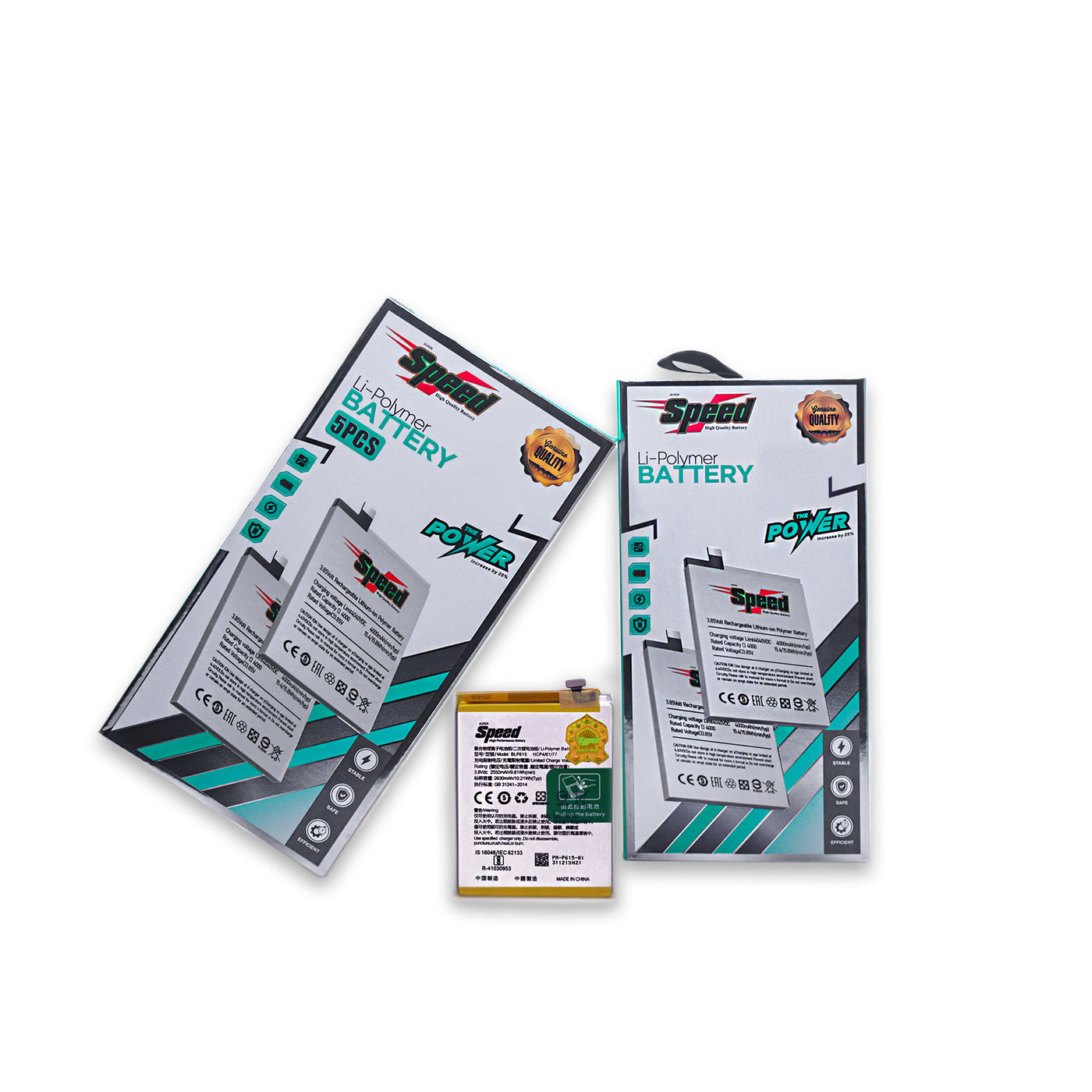 OPPO A37, A37M, A37T, Neo 9 | Model BLP615 | SUPER Speed Replacement Battery Li-Polymer | 2630mAh High-Capacity Rechargeable Battery