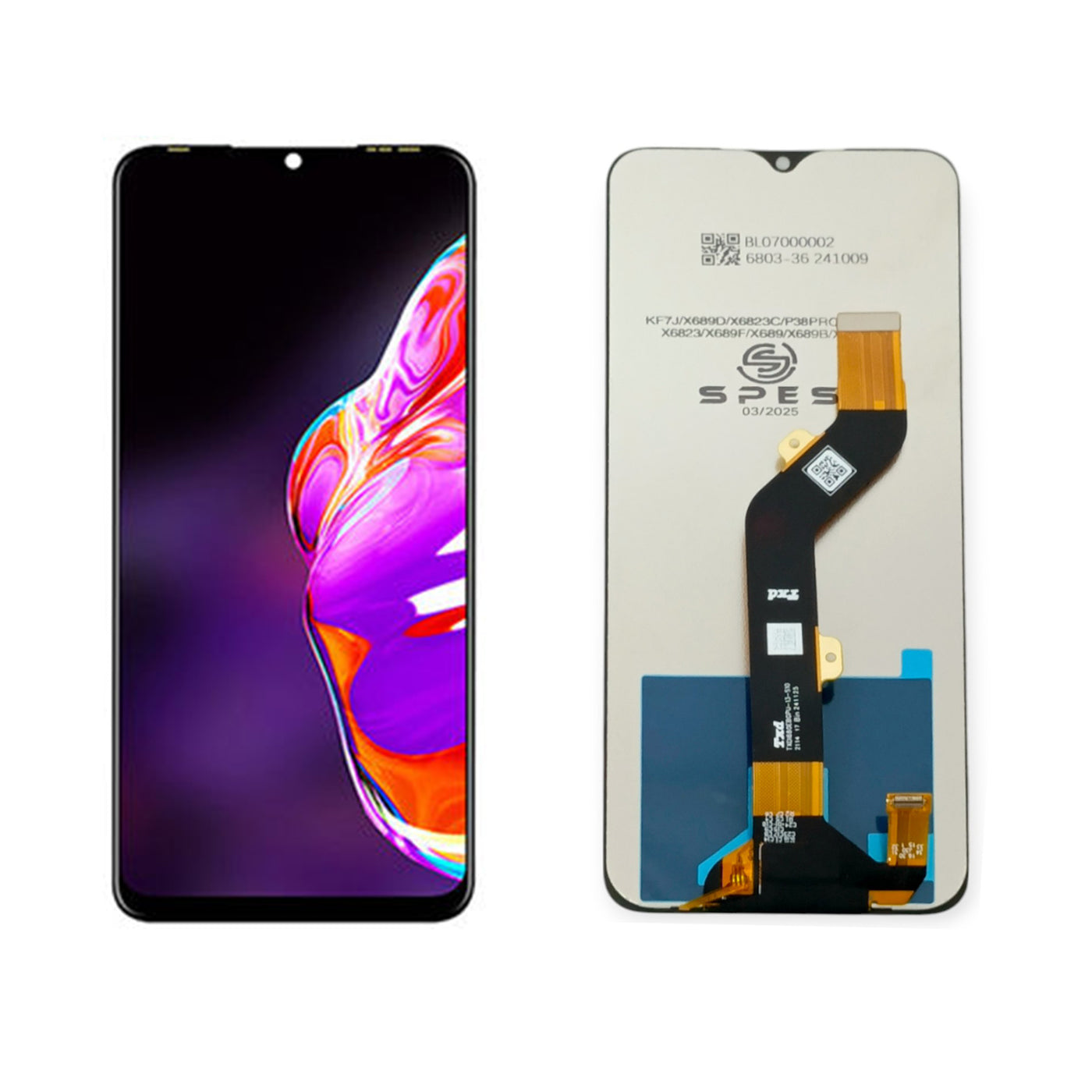 Infinix Hot 10S (X689) LCD Screen Display Panel Replacement | IPS LCD | High-Quality Touchscreen Digitizer Assembly