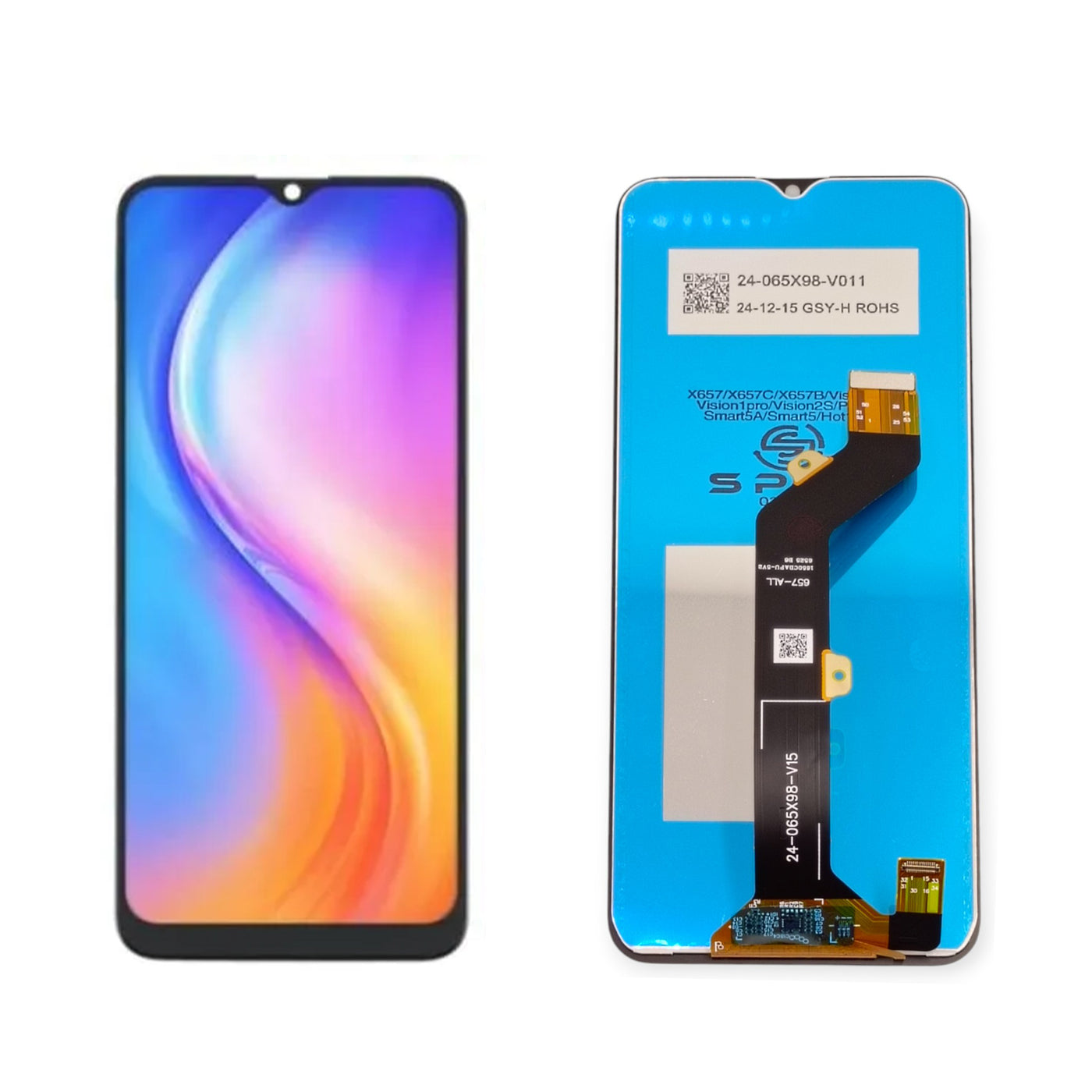 Infinix Smart 5A (X657C) LCD Screen Display Panel Replacement | IPS LCD | High-Quality Touchscreen Digitizer Assembly