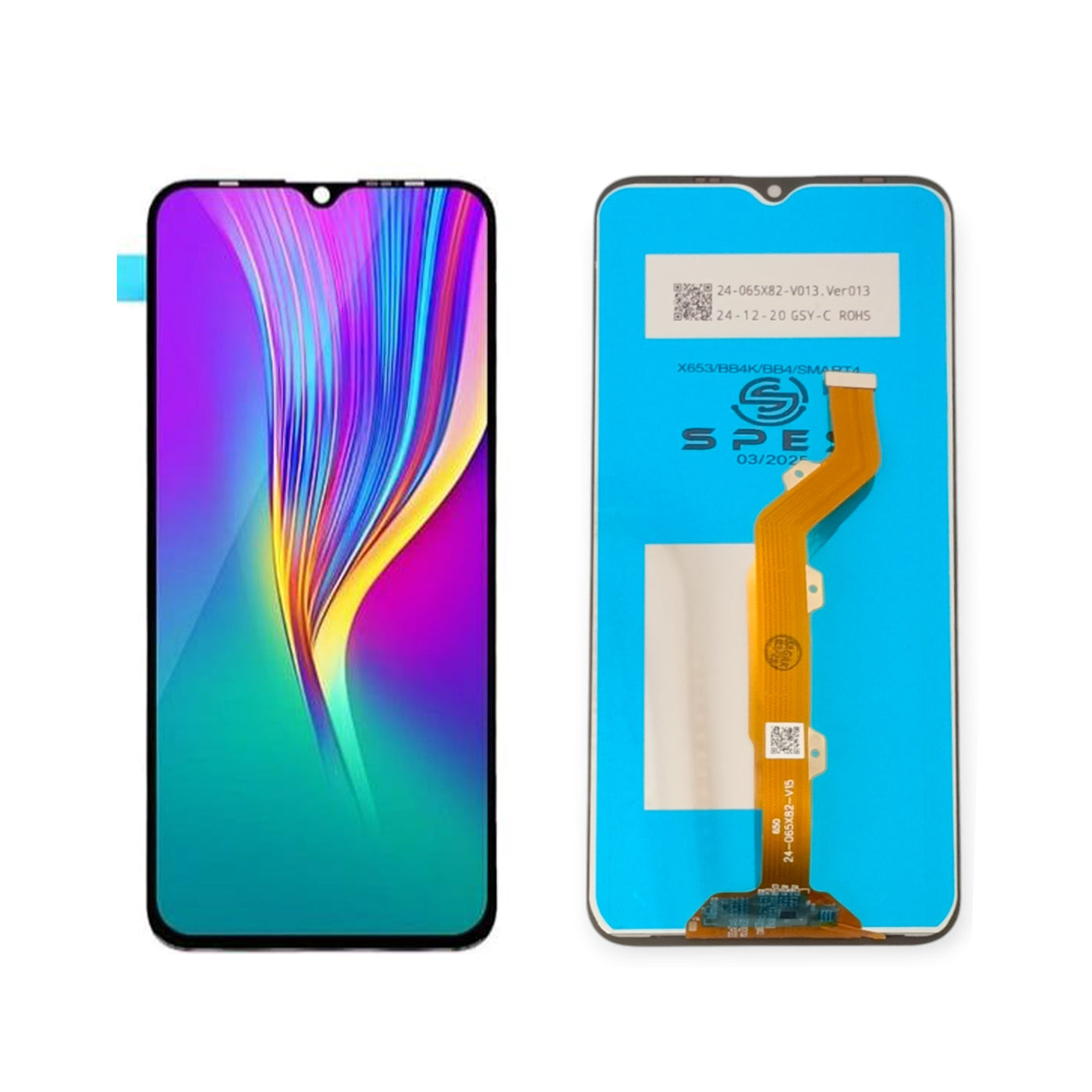 Infinix Smart 4 (X653) LCD Screen Display Panel Replacement | IPS LCD | High-Quality Touchscreen Digitizer Assembly