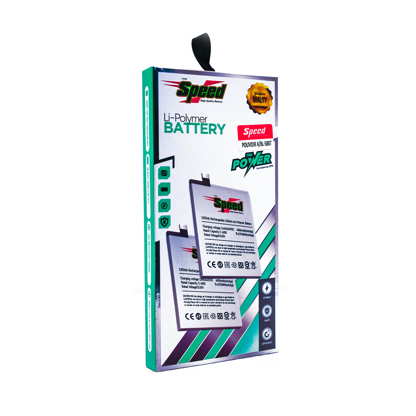 Tecno Pouvoir 4 Pro, Spark 6 Air, LC7, LD7 | Model BL-58BT |  SUPER Speed Replacement Battery Li-Polymer | 6000mAh High-Capacity Rechargeable Battery